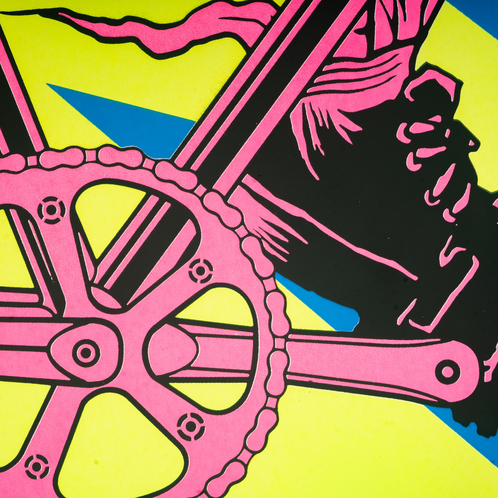 VeloPoster Original Screenprint Series - SPEED & DESTROY II by Coti (Tiar Sukma)