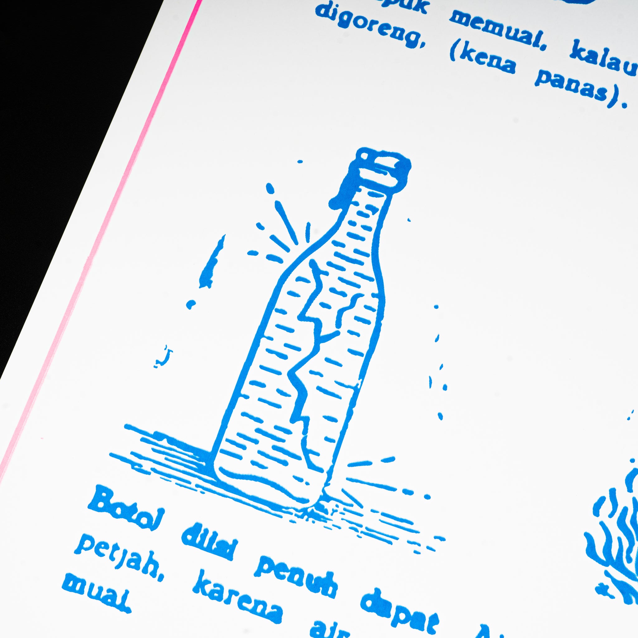 VeloPoster Original Screenprint Series - Muai Karena Panas by Cut and Rescue