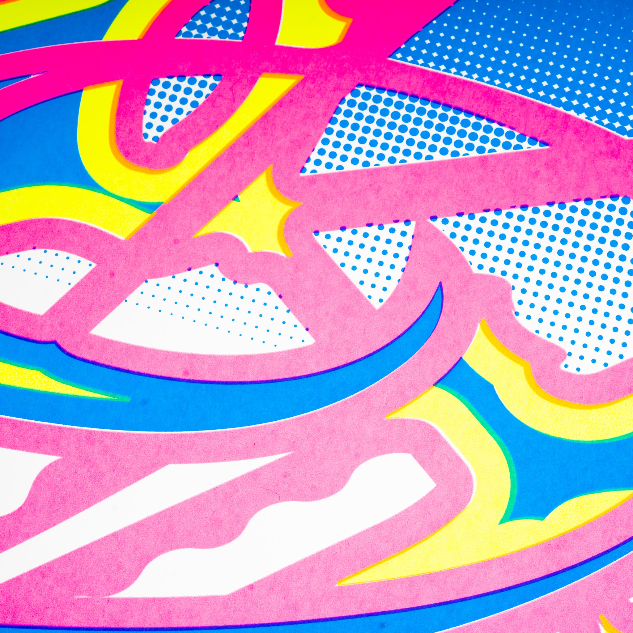 VeloPoster Original Screenprint Series - Bicycle Waltz by Ratta Bill
