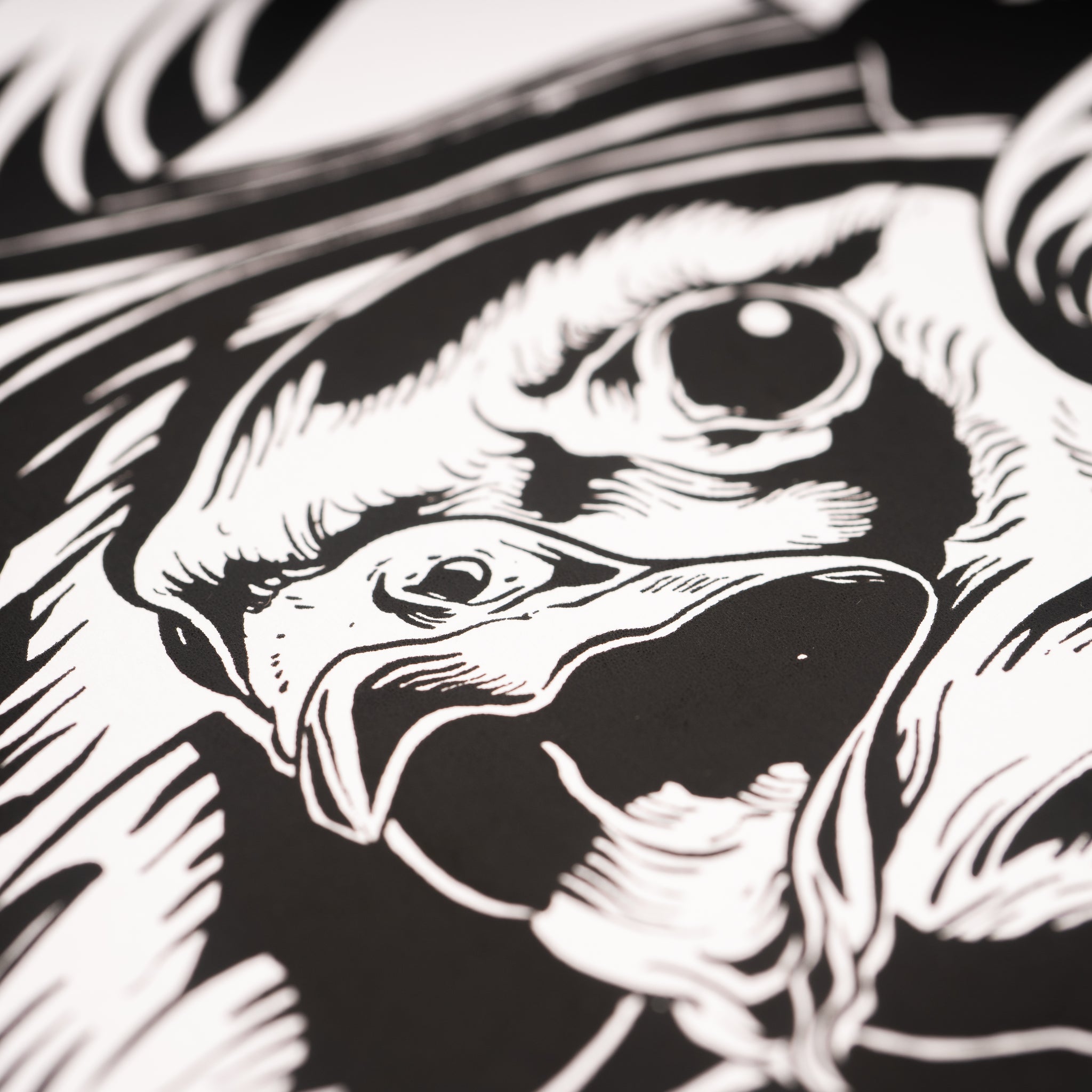 VeloPoster Original Screenprint Series - Kicau by Rukmunal Hakim