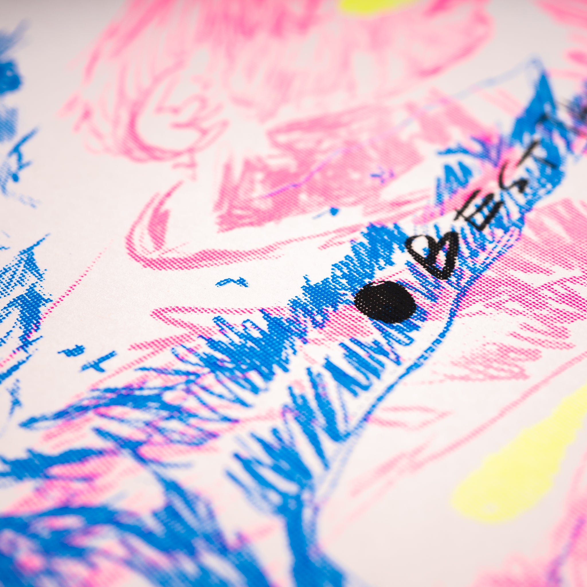 VeloPoster Original Screenprint Series - In Between by Saleh Husein