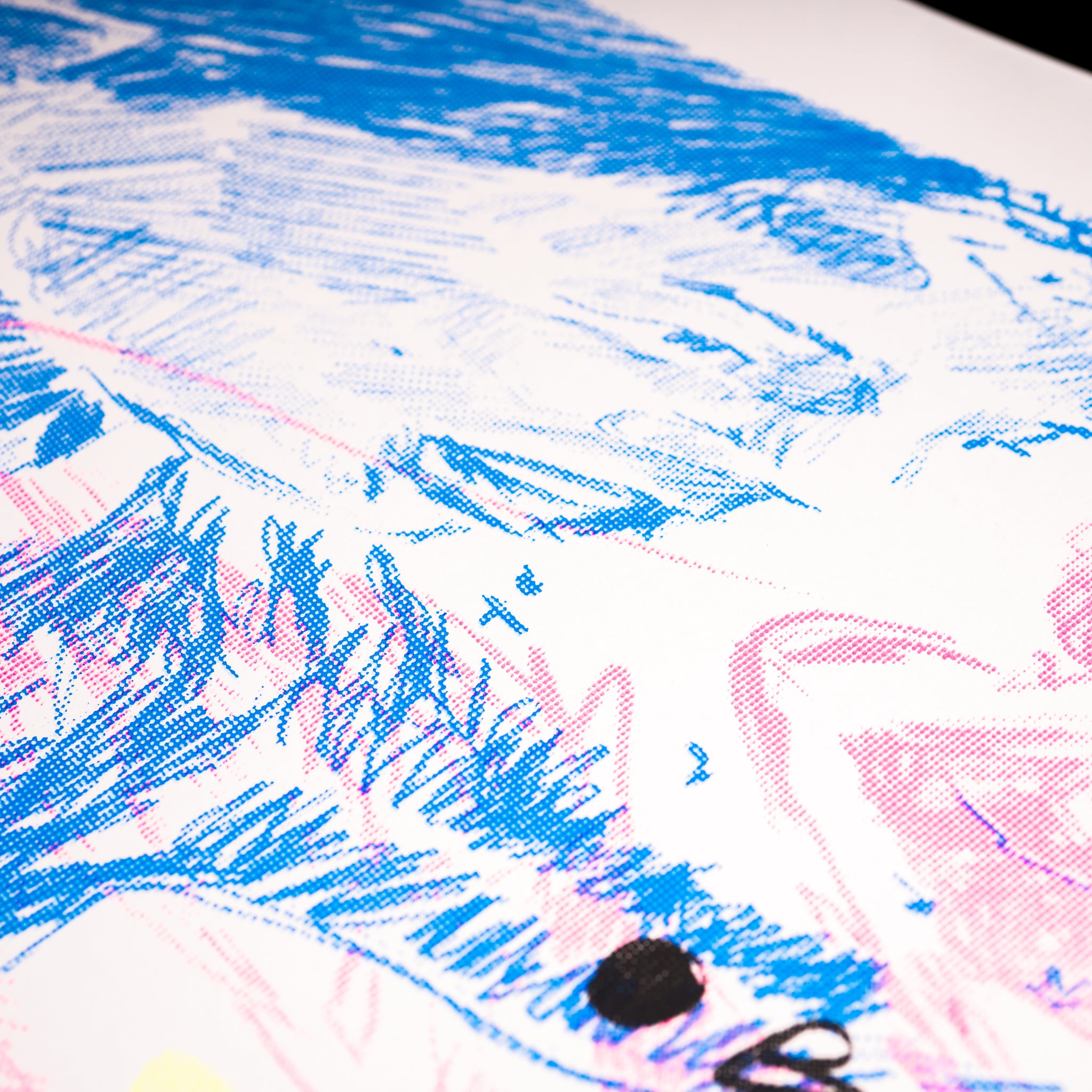 VeloPoster Original Screenprint Series - In Between by Saleh Husein