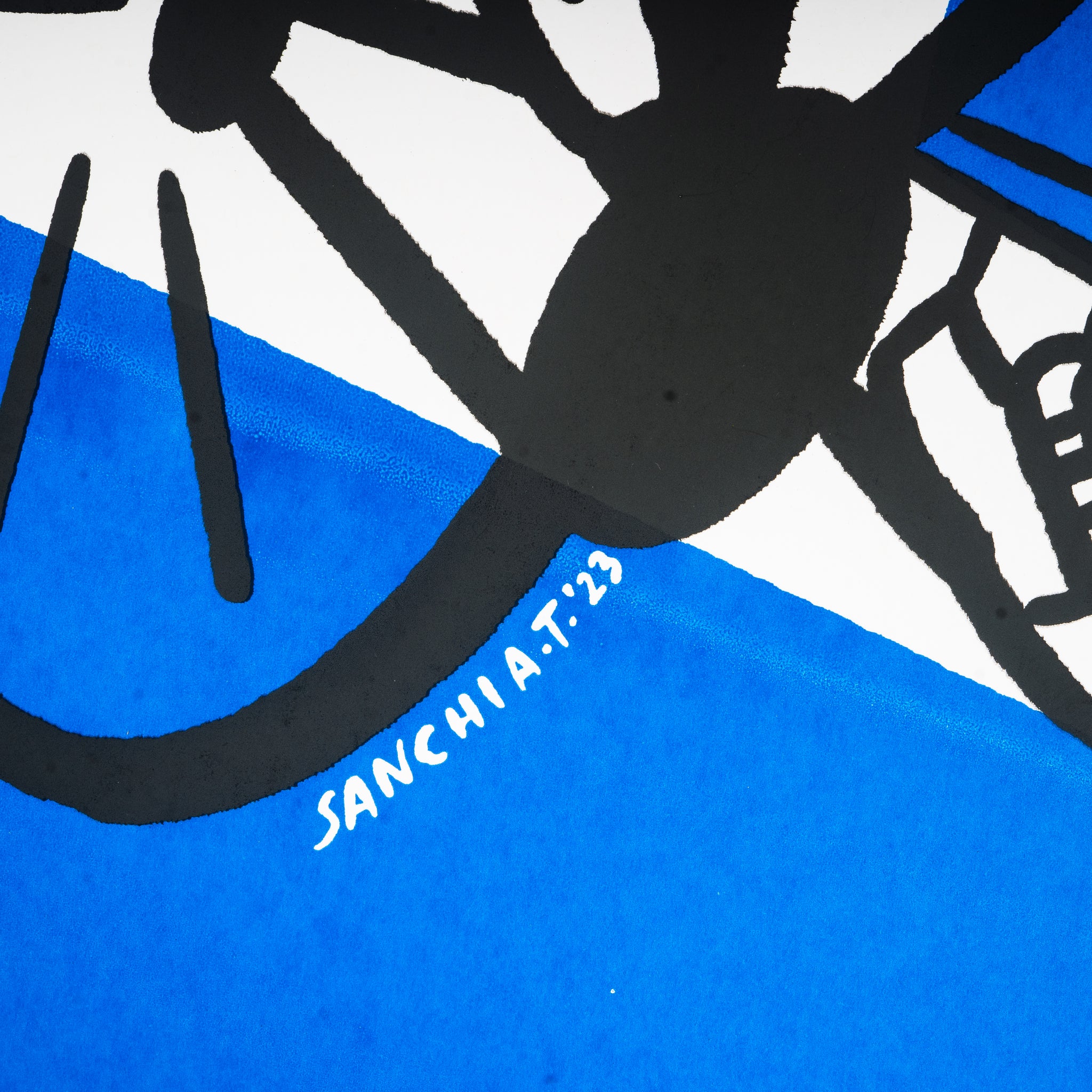 VeloPoster Original Screenprint Series - This Morning by Sanchia