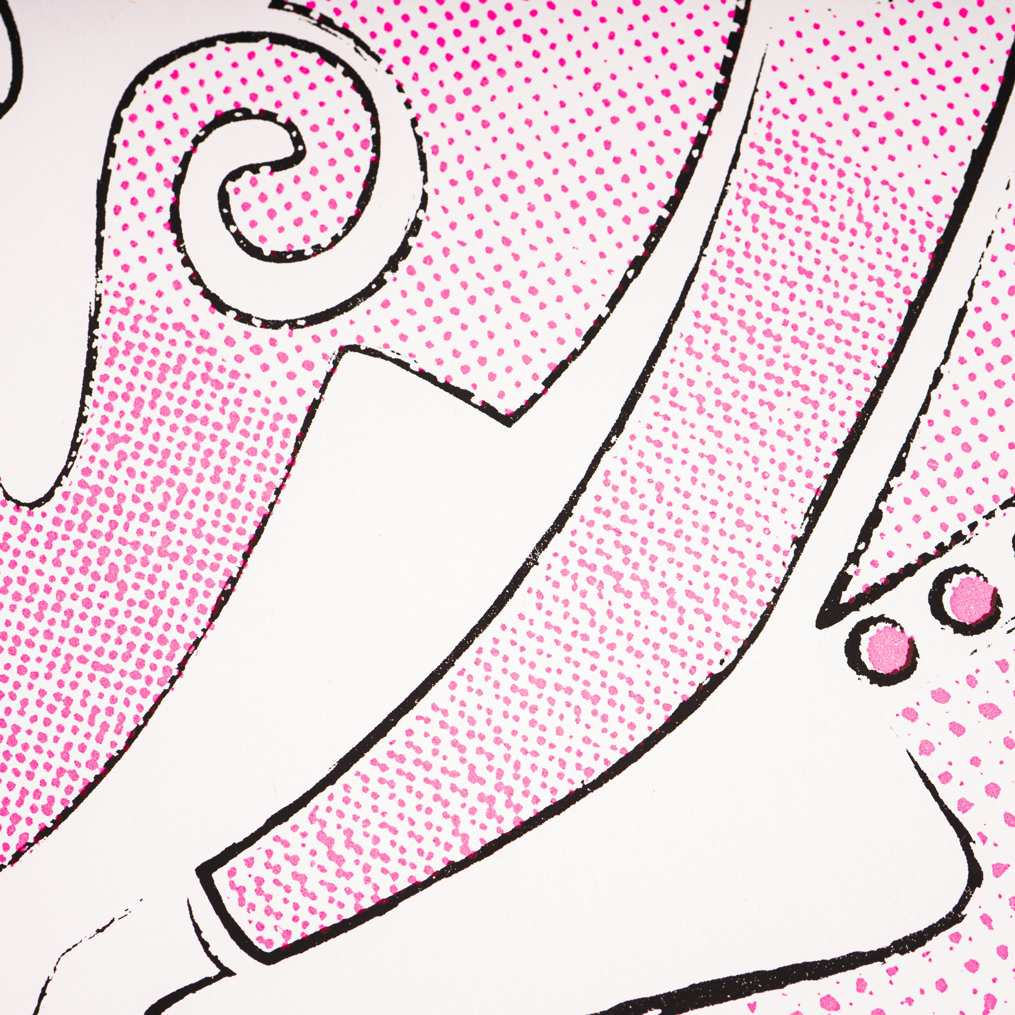 VeloPoster Original Screenprint Series - NAMASTRACK by TRACKJEKARDA