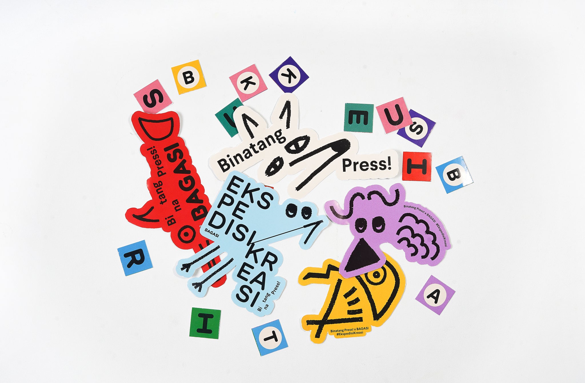 Binatang Ajaib Sticker Book By Binatang Press x Bagasi