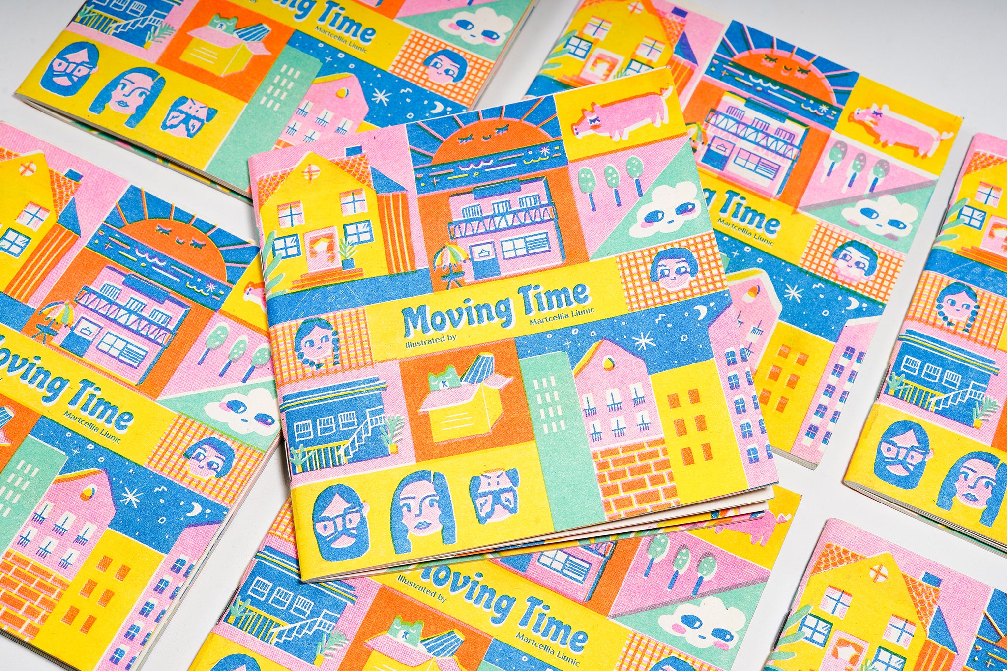 Moving Time By Martcellia Liunic