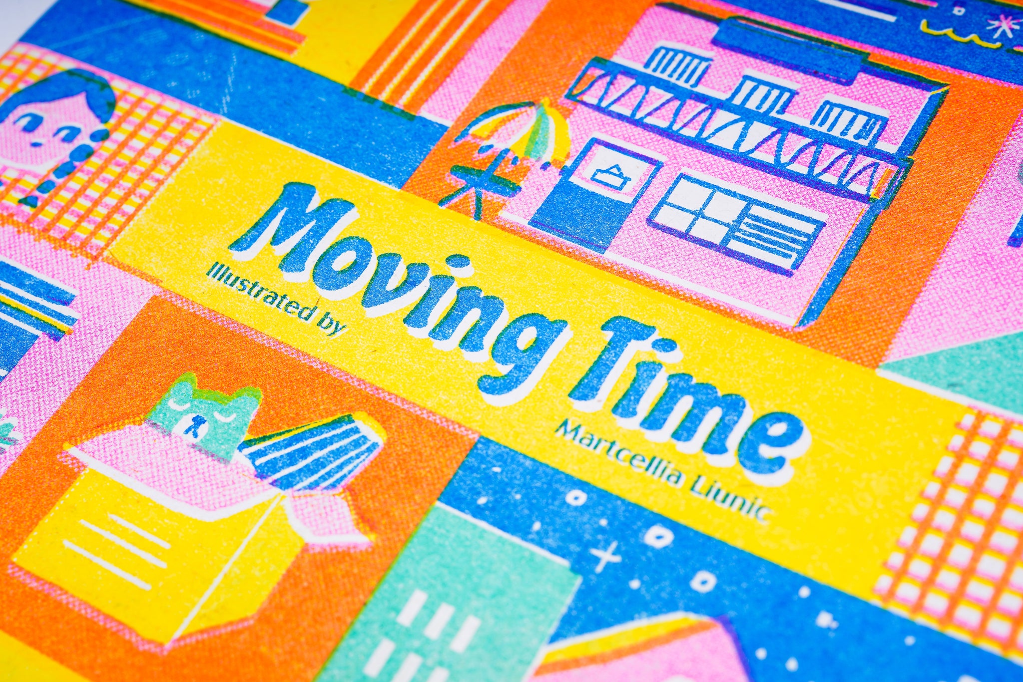 Moving Time By Martcellia Liunic