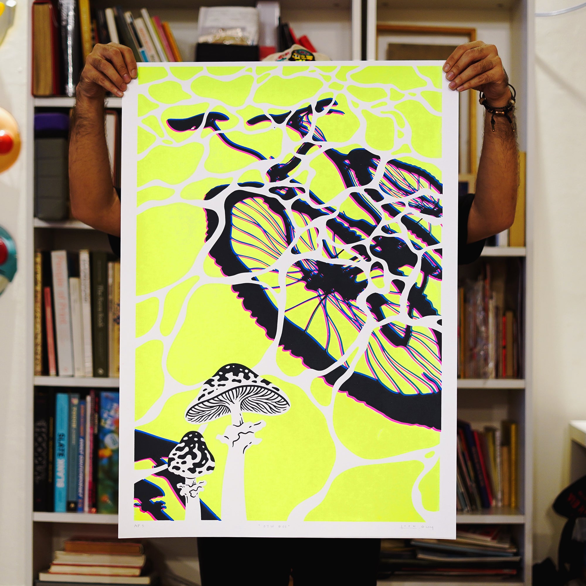 VeloPoster Original Screenprint Series - OTW #03 by Joew