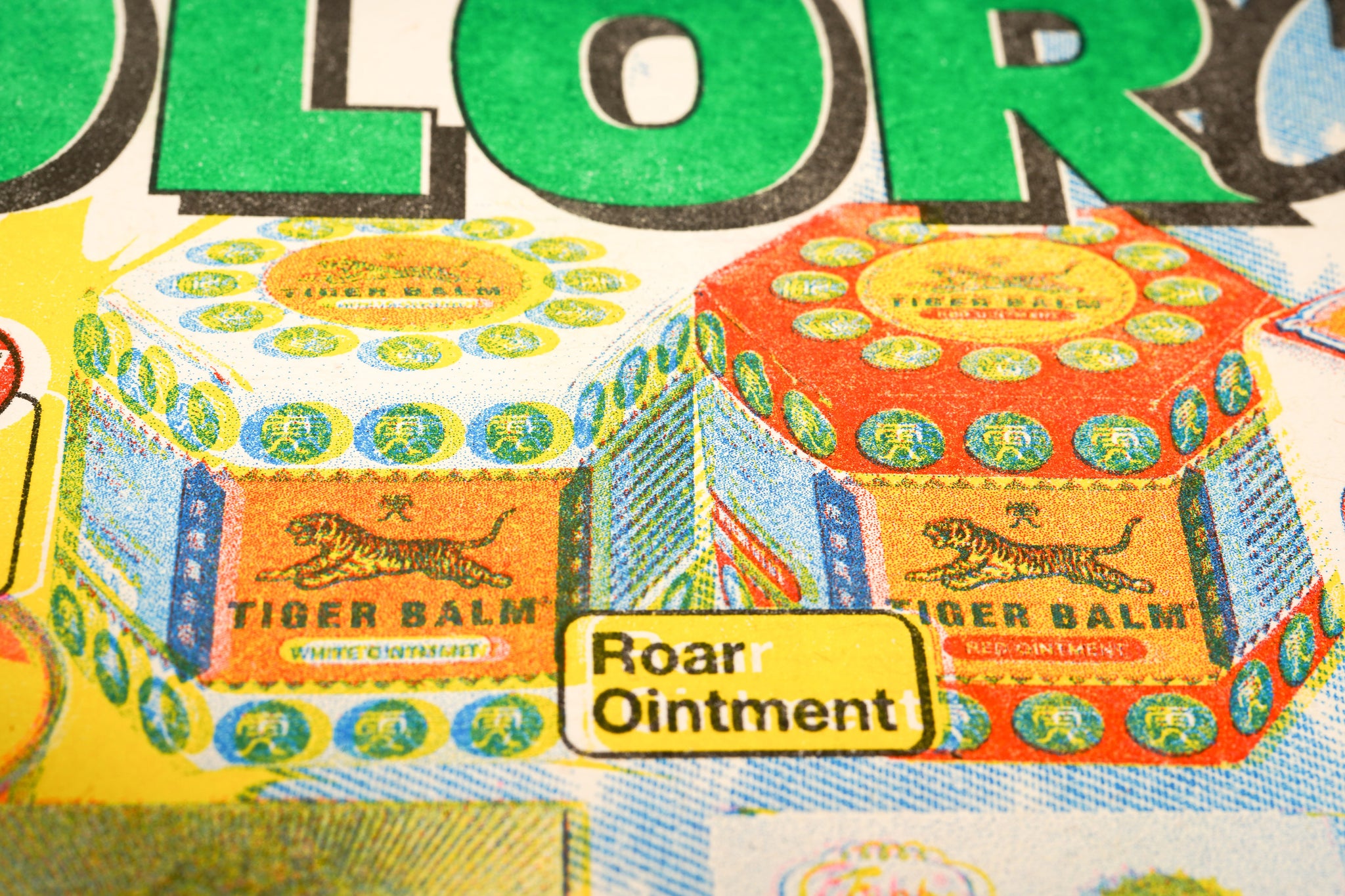 2022 Riso Color Chart from The 1984 published Binatang Press by 