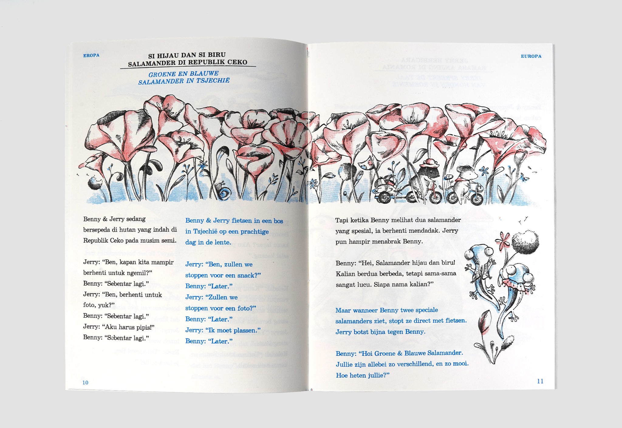Keliling Dunia Naik Sepeda dengan Benny & Jerry from Diego & Marlies published by Binatang Press