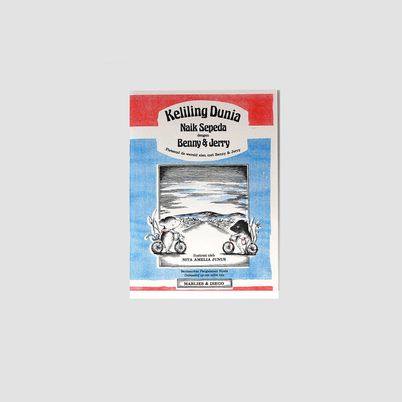 Keliling Dunia Naik Sepeda dengan Benny & Jerry from Diego & Marlies published by Binatang Press